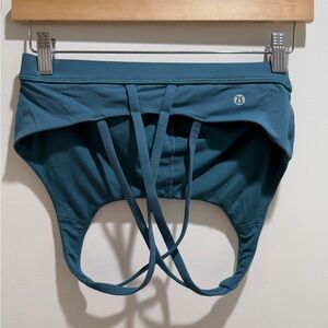 lululemon athletica Teal energy bra